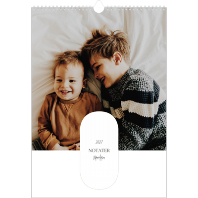 A3 Familieplanleggere — Planleggeren - Familie på 4 [kalender-forside]