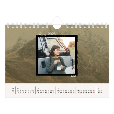 Fotokalender A5 — Eventyrlyst [Mars]