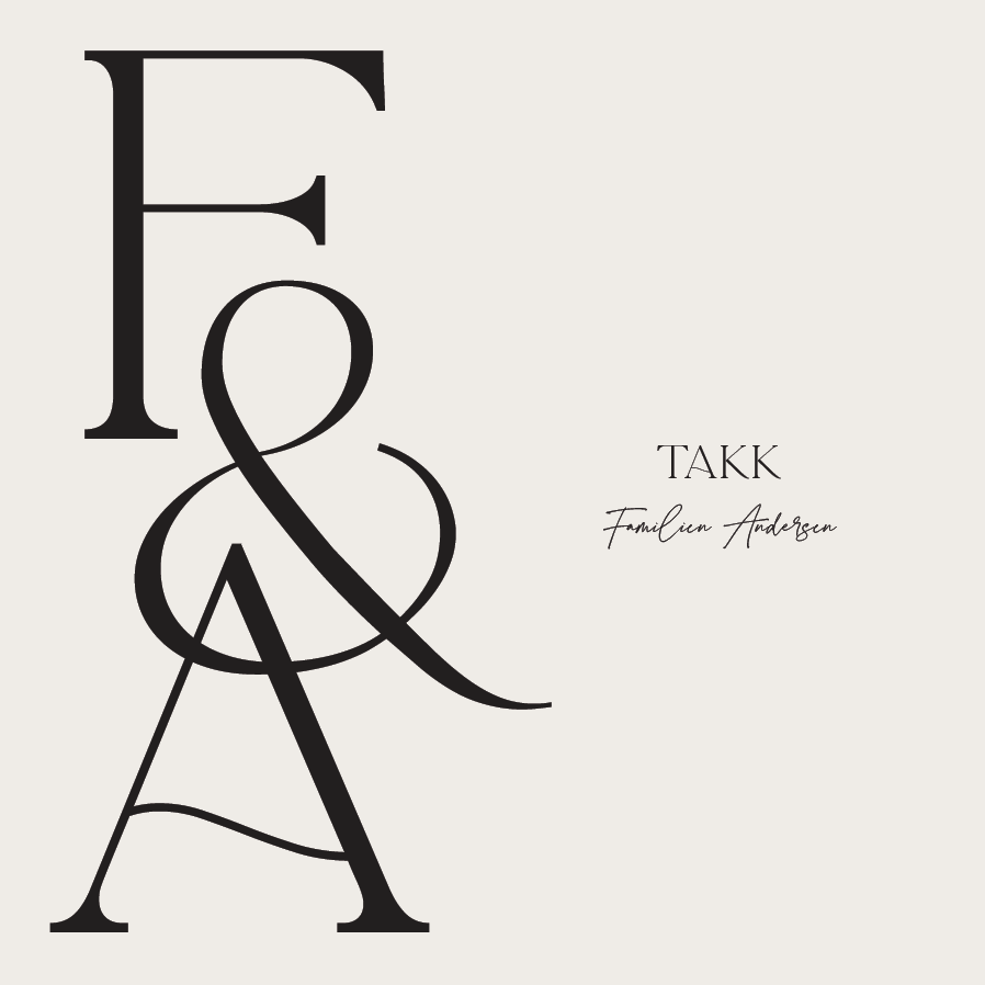 Takkekort — Moderne romantikk