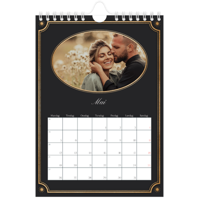 Fotokalender A5 — Vintage klassisk [kalender-forside]