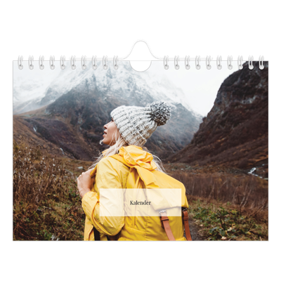 Fotokalender A5 — Klassisk kalender [kalender-forside]