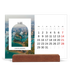 Bordkalender med trestativ - Liggende  — Den åpne buen [Mars]