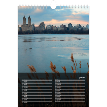 Fotokalender A4 — Transparent kalender