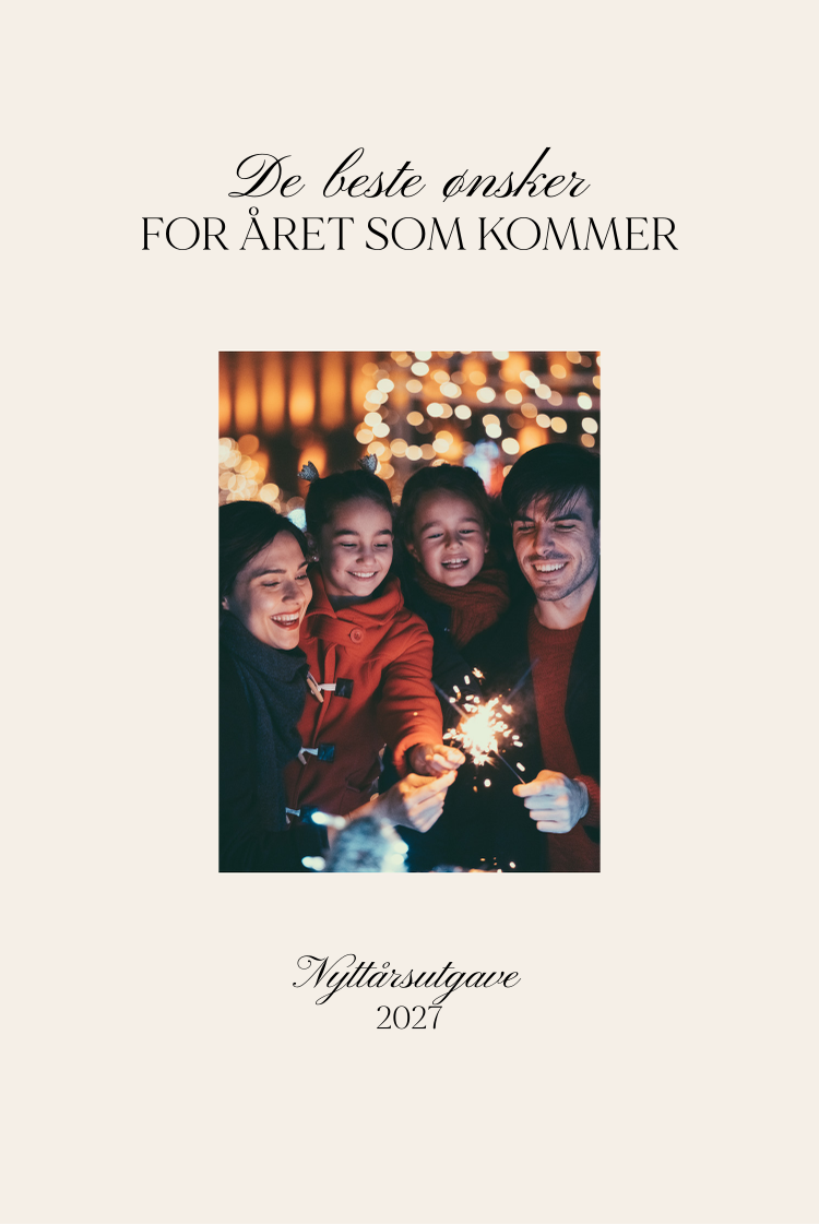 Fotokort — Glede & skrift