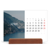 Bordkalender med trestativ - Liggende  — Endeløs flukt [April]