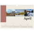 Fotokalender A3 — Verdens severdigheter [April]