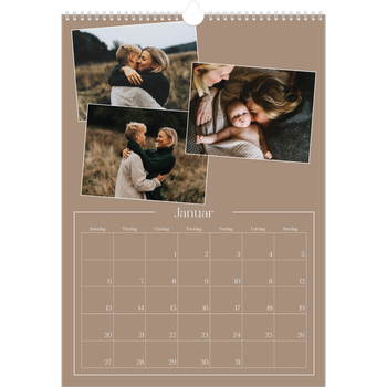 Fotokalender A3 — Våre minner