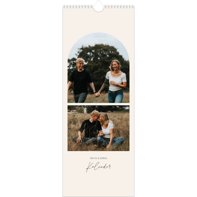 Fotokalender smal  — Buet bilderamme [kalender-forside]