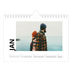 Fotokalender A5 — Hvit kalender [Januar]