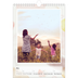 Fotokalender A4 (20 x 30 cm) — Akvarellformer [kalender-forside]