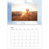 Fotokalender A4 dobbel (30 x 40 cm) — Vannfarger i bakgrunn [kalender-forside]