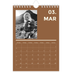 Fotokalender A5 — Moderne og dristig [Mars]