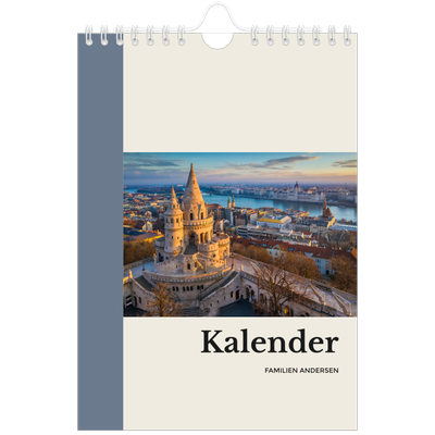 Fotokalender A5 — Verdens severdigheter [kalender-forside]