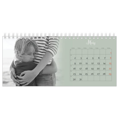 Bordkalendere — Grønn gradering [Mars]