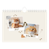 Fotokalender A5 — Leken kattunge [kalender-forside]