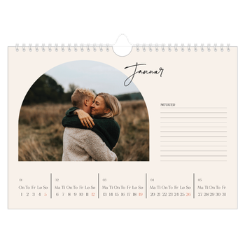 Fotokalender A4 — Buet bilderamme