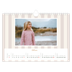 Fotokalender A4 — Skrift og striper [Februar]