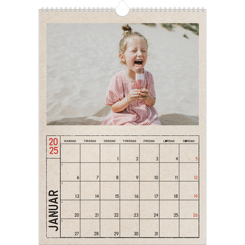 Fotokalender A3 — Stempeleffekt