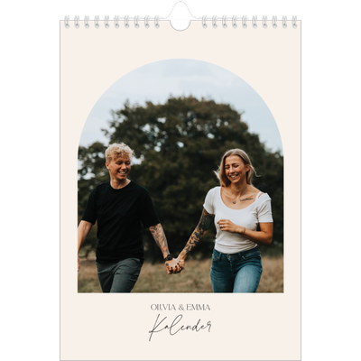 Fotokalender A4 (20 x 30 cm) — Buet bilderamme [kalender-forside]
