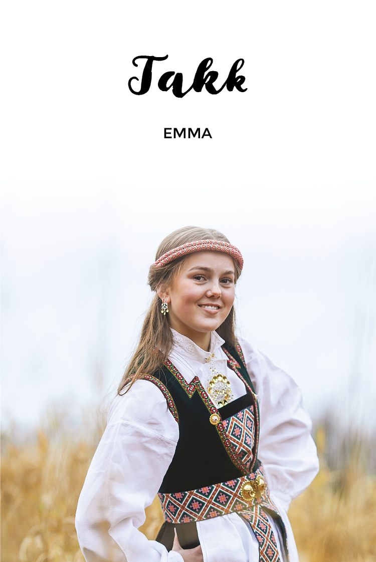 Takkekort — Kalligrafi