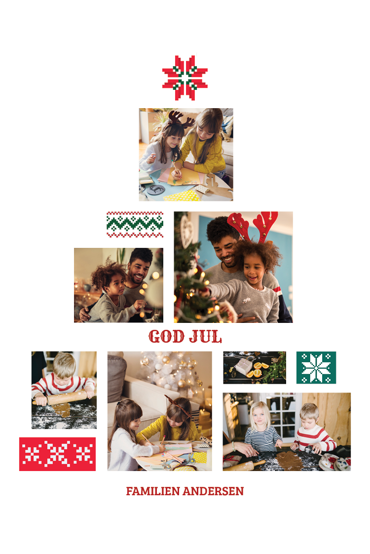 Fotokort — Bilde av tre