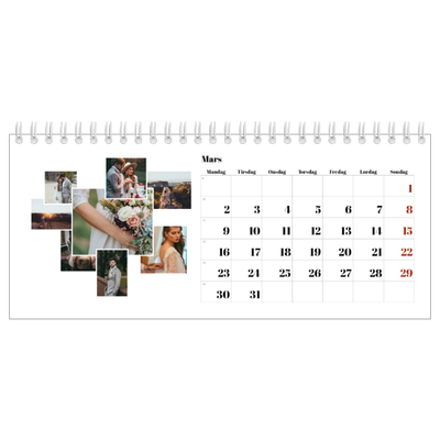 Bordkalendere — Collage shapes [Mars]