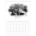 A3 Månedskalender — Diffuse bilderammer [Februar]