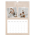 A3 Månedskalender — Scrapbook kalender [kalender-forside]