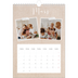 Fotokalender A4 (20 x 30 cm) — Scrapbook kalender [Mars]