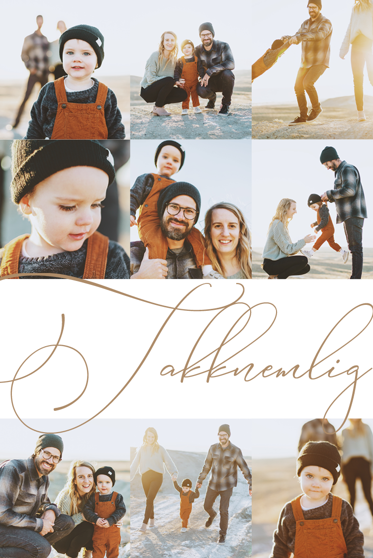 Fotokort — Takknemlig