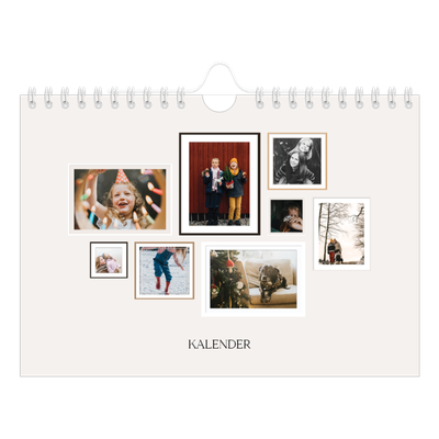 Fotokalender A5 — Bildevegg [kalender-forside]