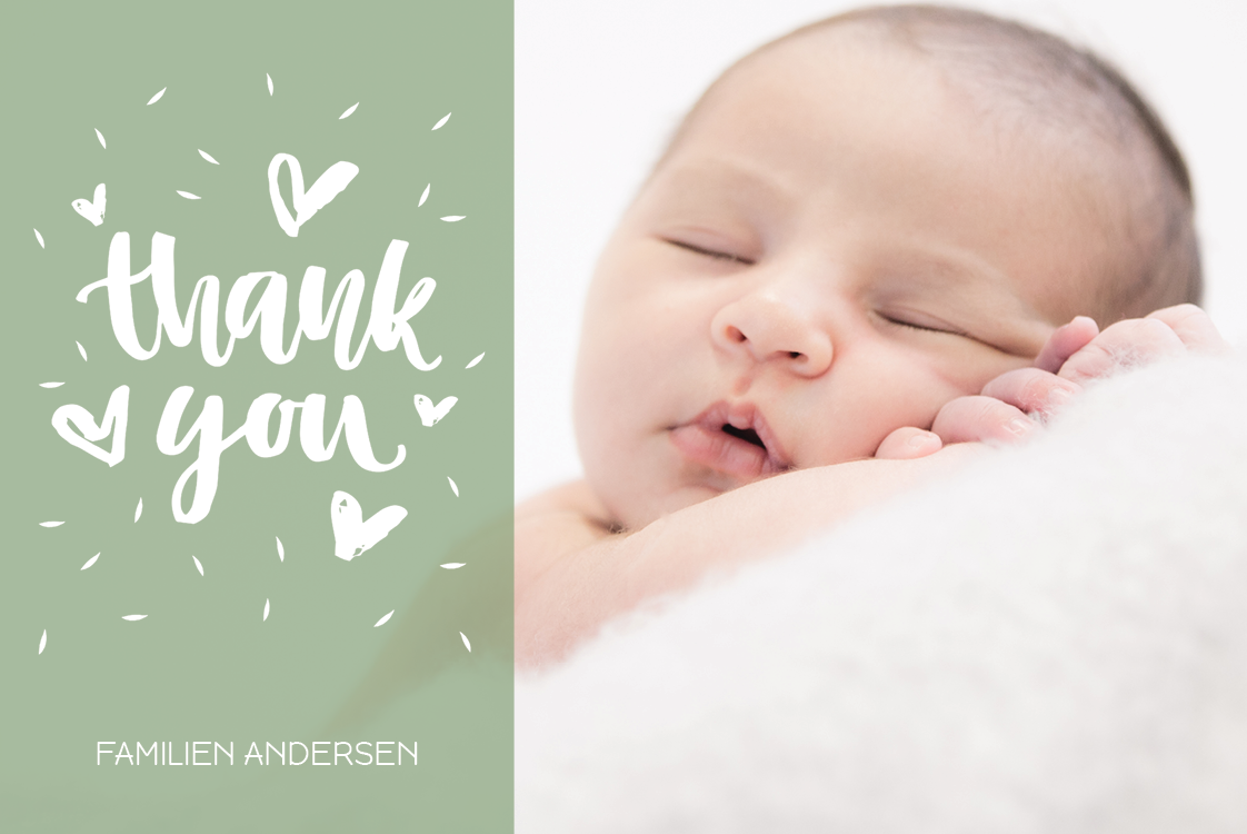 Takkekort — Overskrift feiring