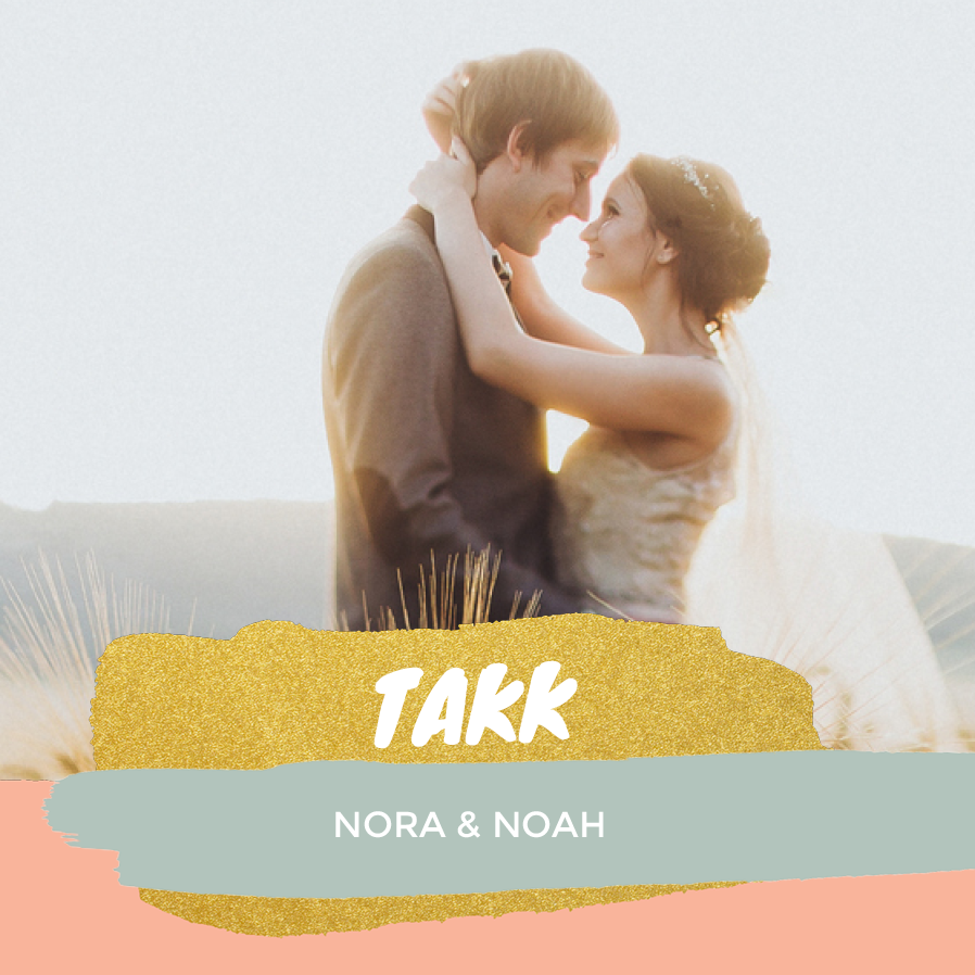 Takkekort — Penselstrøk