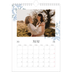 Fotokalender A4 (20 x 30 cm) — Elegant blomstret [kalender-forside]