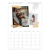 Fotokalender A4 (20 x 30 cm) — Scrapbook stil [Mars]