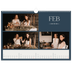 Fotokalender A3 — Skifer & seriffer [Februar]