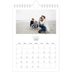 Fotokalender A5 — Flere fonter [April]