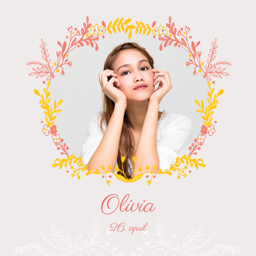 Invitasjoner — Festival blomster