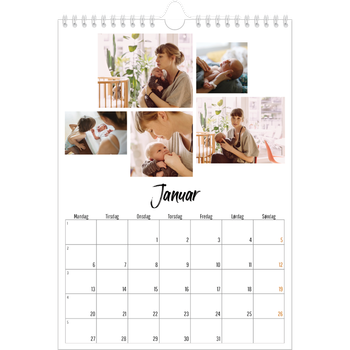 Fotokalender A4 — Boken om meg