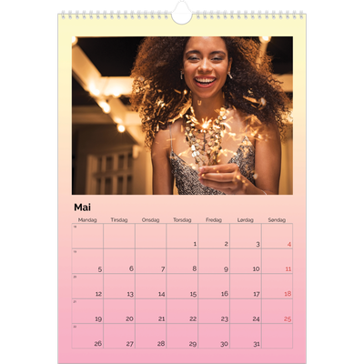 A3 Månedskalender — Pastelltoner [kalender-forside]