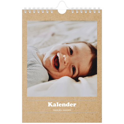 Fotokalender A5 — Magasinstil [kalender-forside]