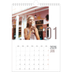 Fotokalender A4 (20 x 30 cm) — Tall for måned [Januar]
