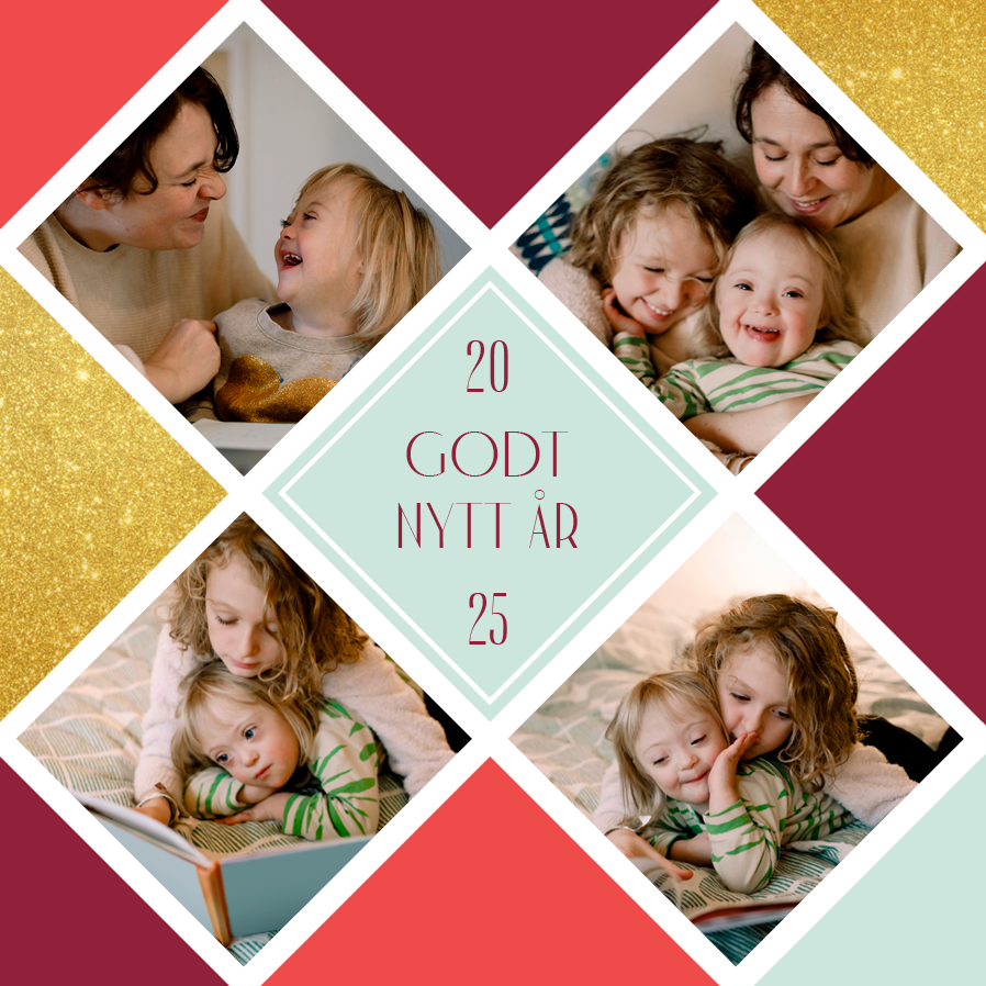 Fotokort — Glitrende nyttår