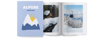 Fotobøker — Fargeblokk Vinter