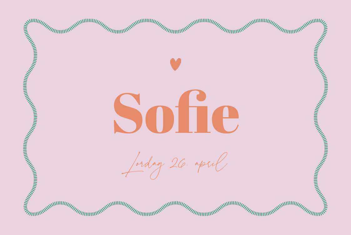 Invitasjoner — Rødme og krusedull