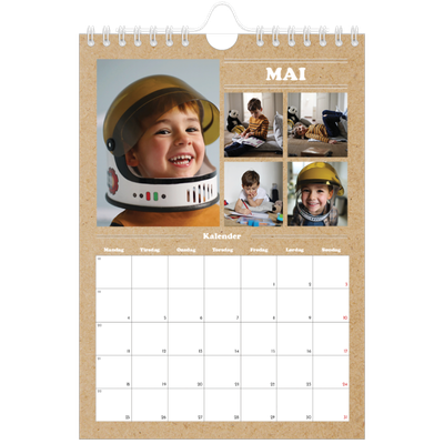 Fotokalender A5 — Magasinstil [kalender-forside]