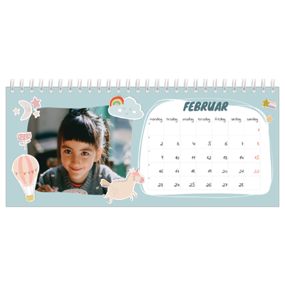 Bordkalendere — Magisk regnbue [Februar]
