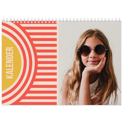 Fotokalender A4 dobbel (30 x 40 cm) — Lyst og vakkert [kalender-forside]