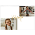 Fotokalender A4 dobbel (30 x 40 cm) — Gullstift [kalender-forside]