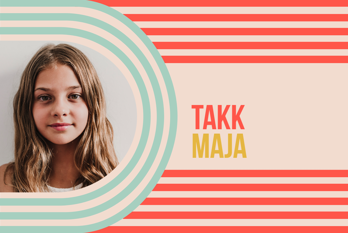 Takkekort — Lyst og vakkert